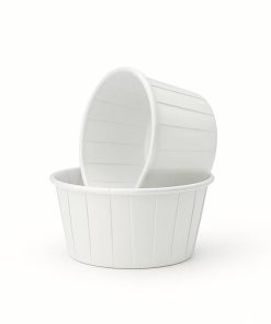Plus Hediye Sepeti 50'li Beyaz Muffin Cupcake Kek Kalıbı Kek Kapsülü