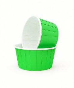 Plus Hediye Sepeti 50'li Yeşil Muffin Cupcake Kek Kalıbı Kek Kapsülü